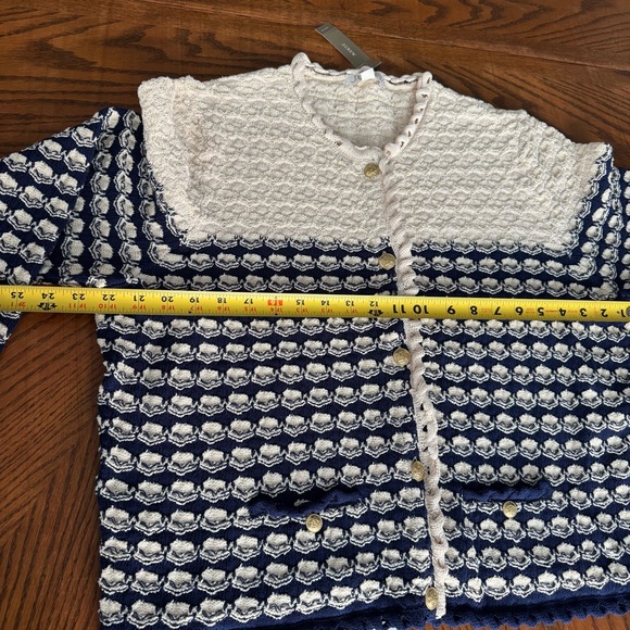 NWT J.Crew Textured crochet lady jacket - Picture 11 of 13
